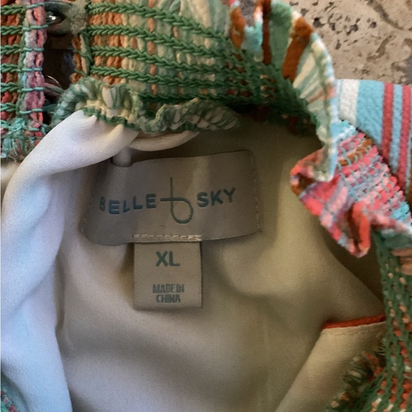 Striped Multicolor Halter Dress - Picture 4 of 4